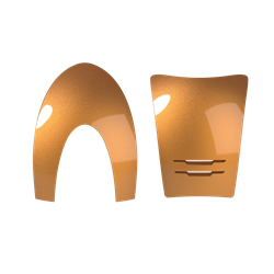 Crome 2.0 Front & Back Metal Caramel