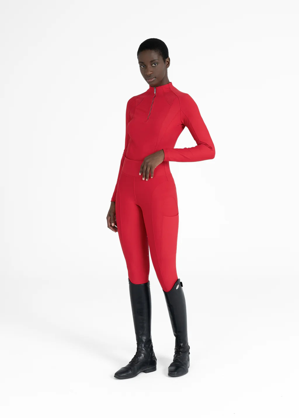 Fullgrip Reitleggins Outline Grenadine