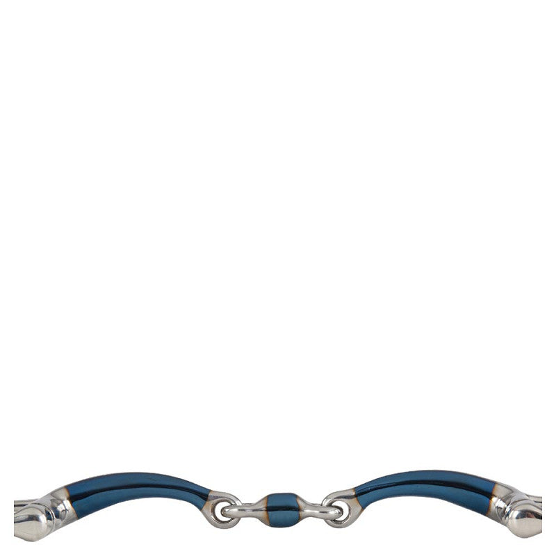 D-Ringtrense Sweet Iron doppelt gebrochen