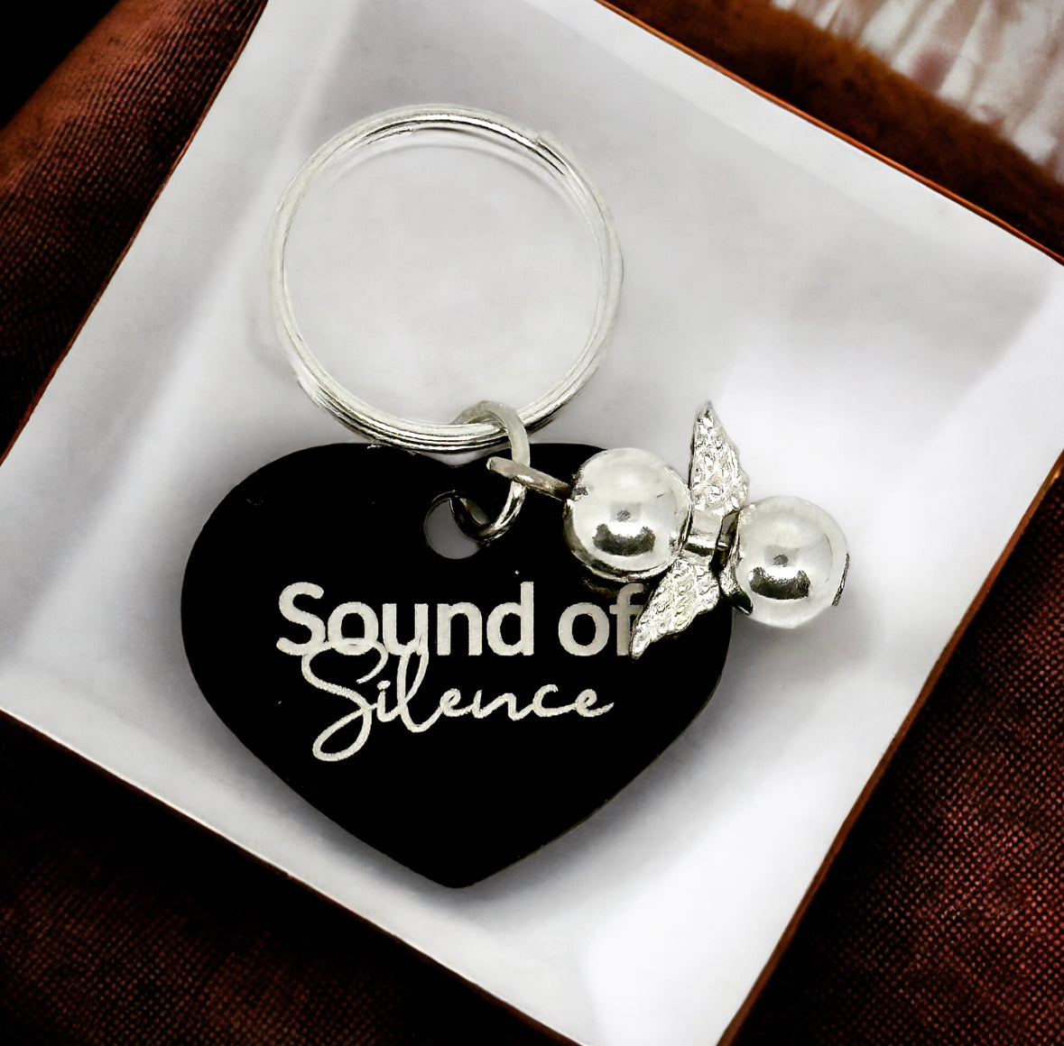 Schutzengelchen Marke Aluminium individuell graviert