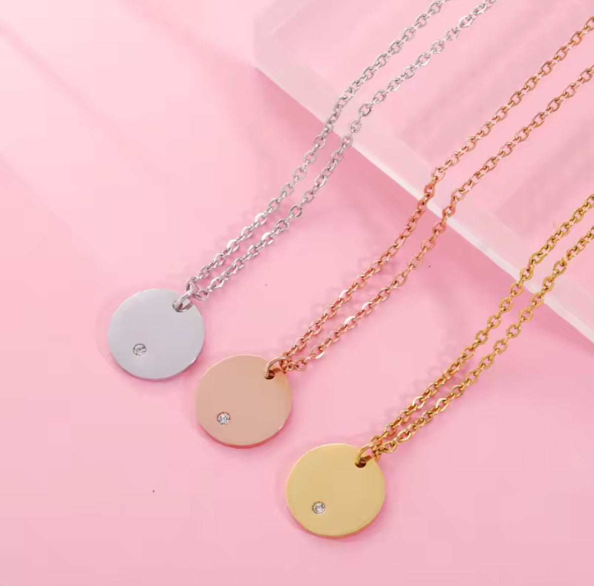 Halskette Diamond Circle