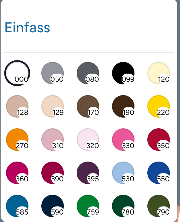 Sattelunterlage Cotton Classic