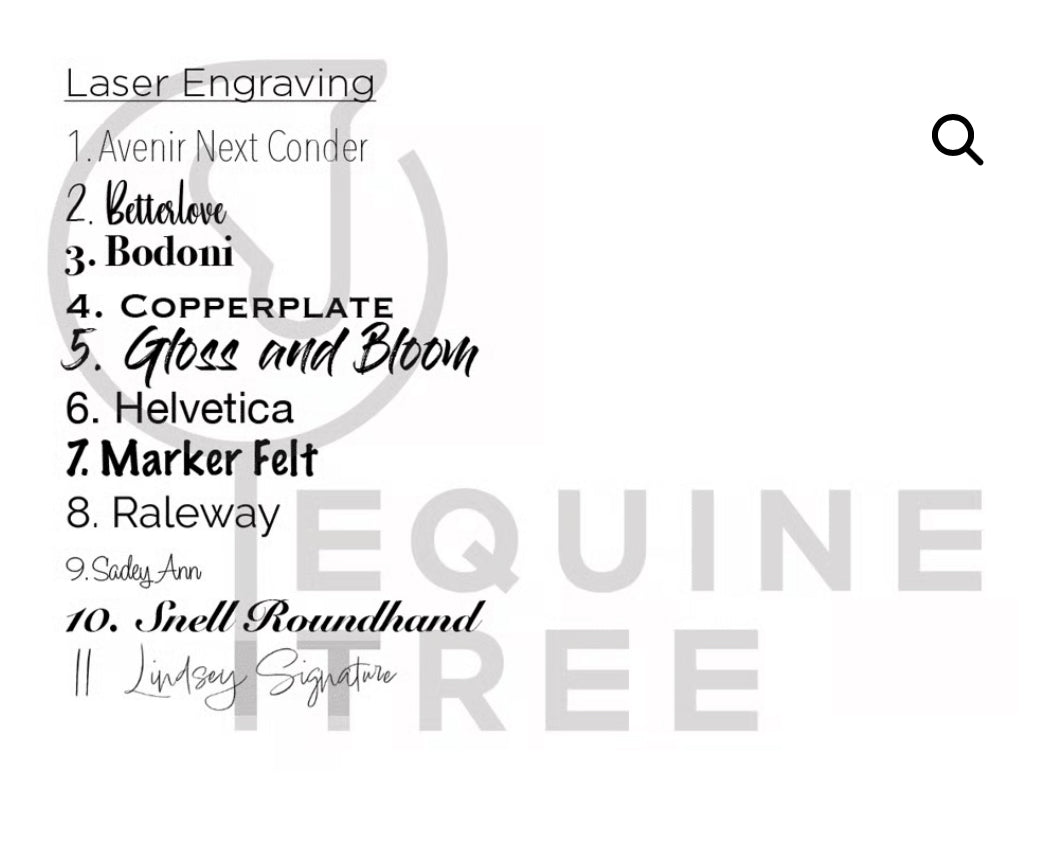 Halter Mela anatomically – mit individueller Gravur