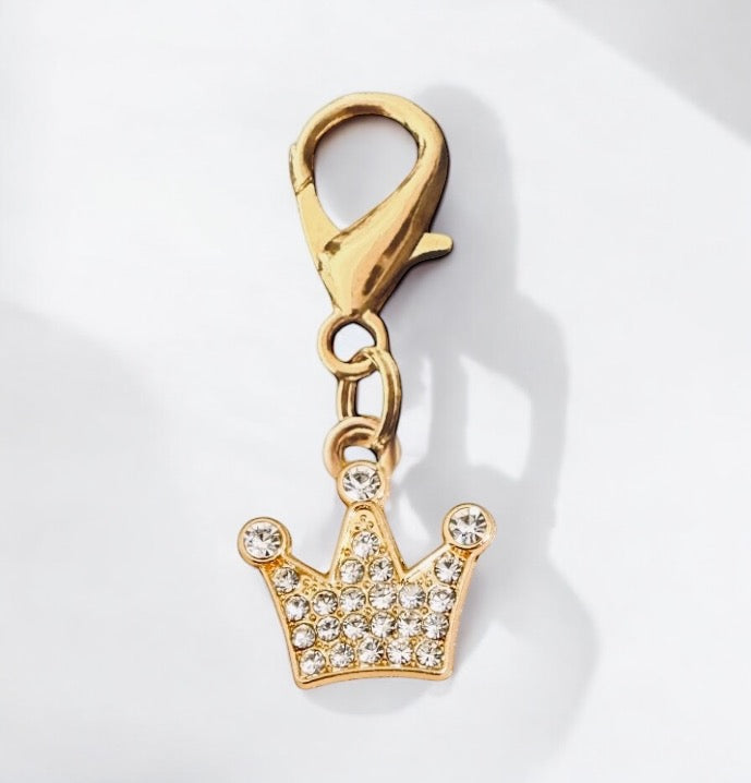 Diamond Crown Charm