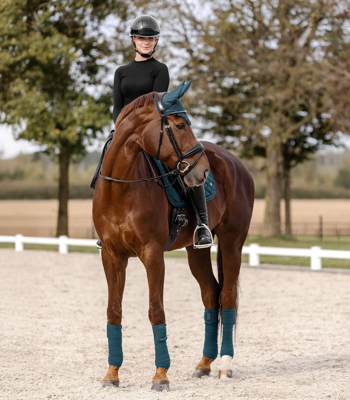 Fliegenohren Nepal Petrol