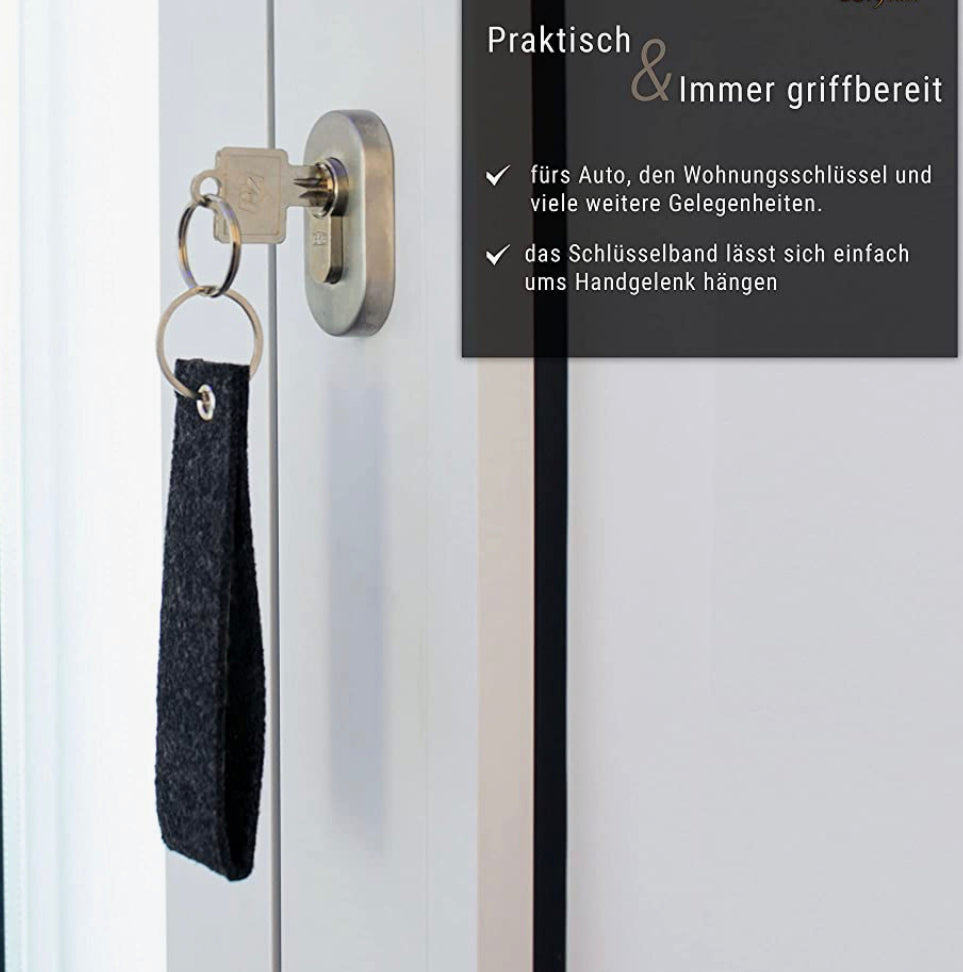 Schlüsselanhänger mit individuellem Text