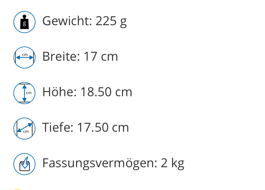 Sackschaufel 2kg Blau