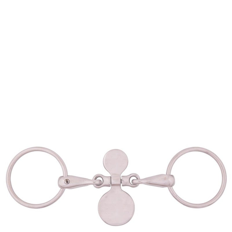 Doppelt gebrochen Löffeltrense 18mm