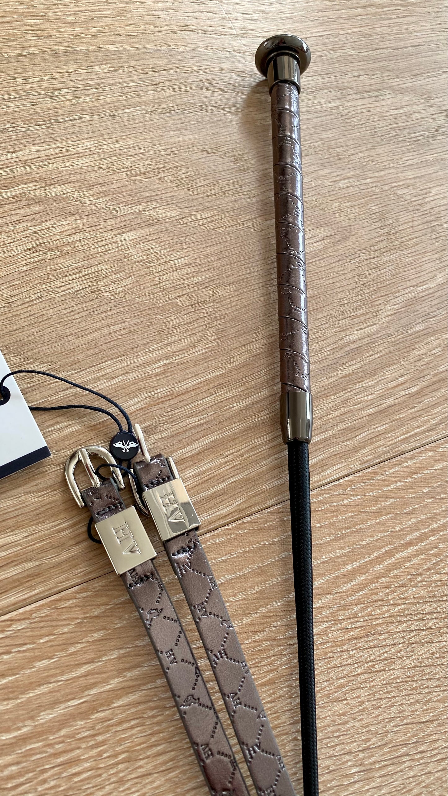 Sporenriemen HVP Isabelle Taupe Metallic