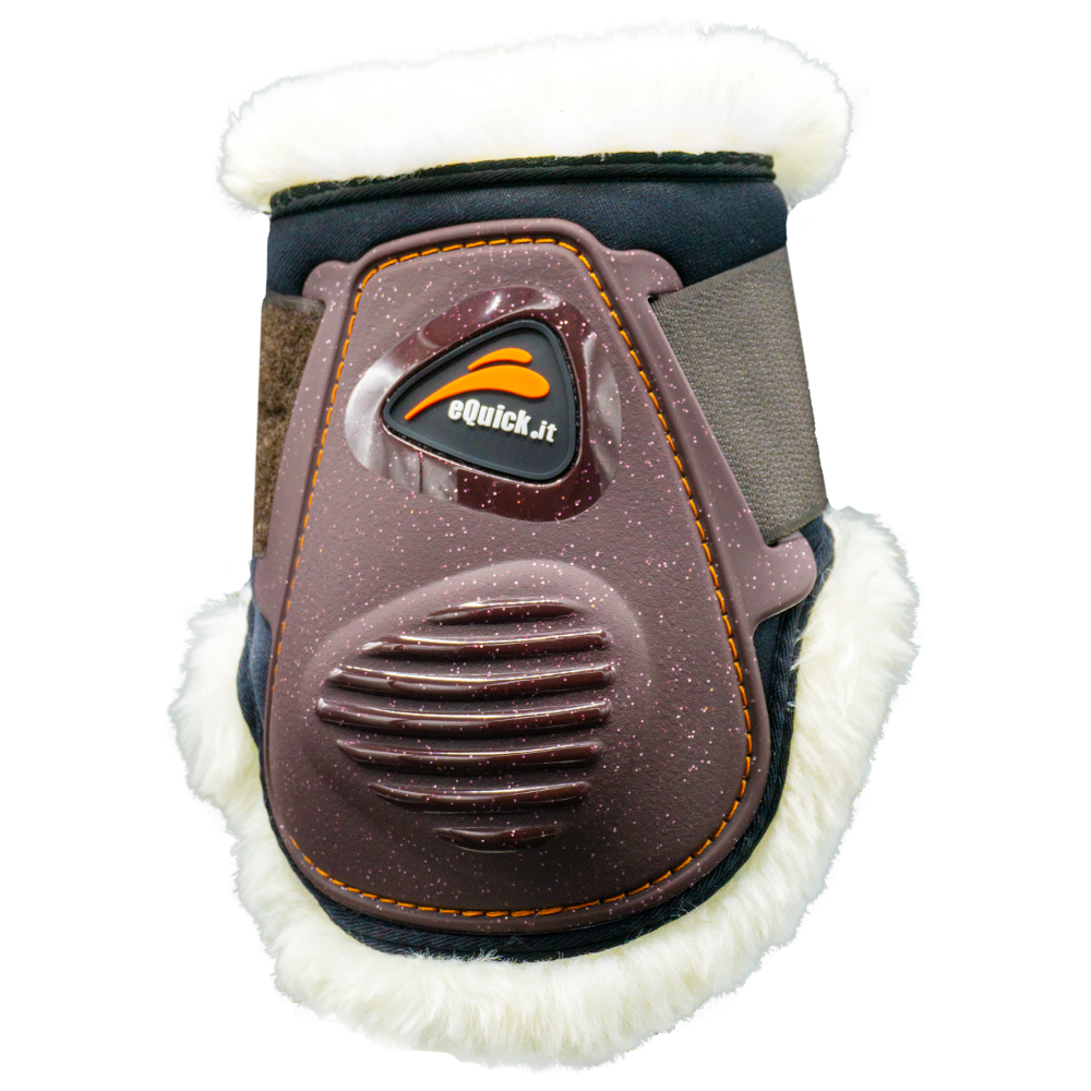 eLight Streichkappen Velcro NoKill Glitzer