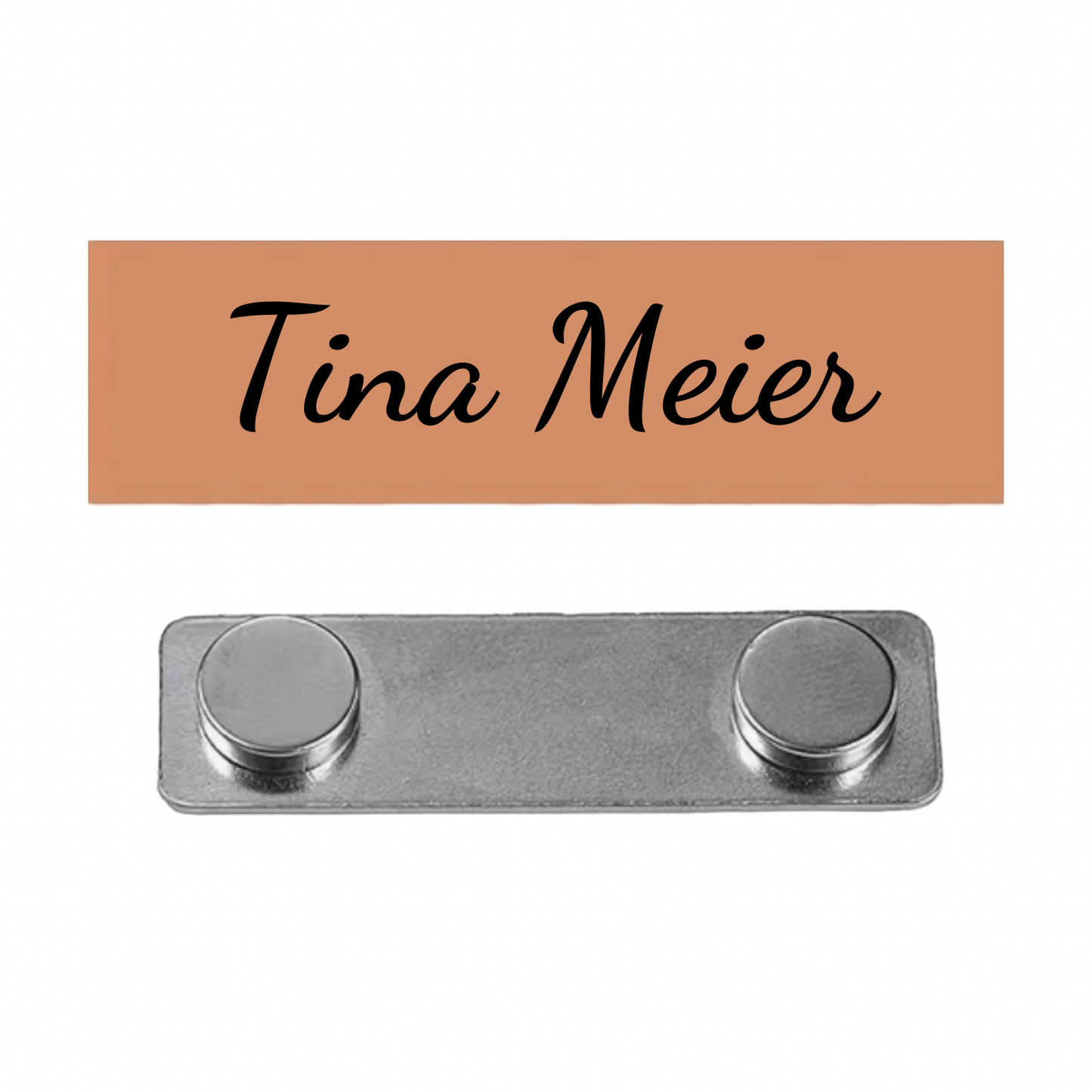 Magnet-Namensschild individuell graviert