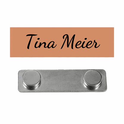 Magnet-Namensschild individuell graviert