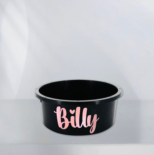 Futterschüssel 2L personalisiert Metallic Edition