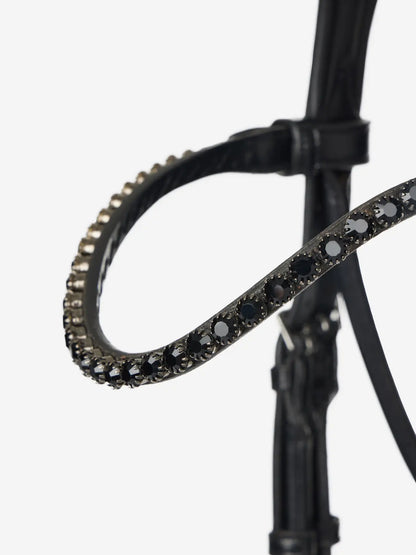 Dressurtrense Kudos Patent Schwarz