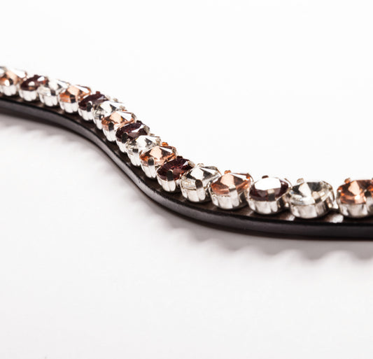 Stirnriemen Burgundy