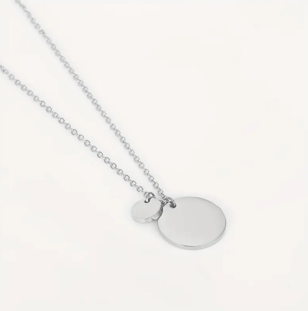 Halskette Double Charm individuell graviert