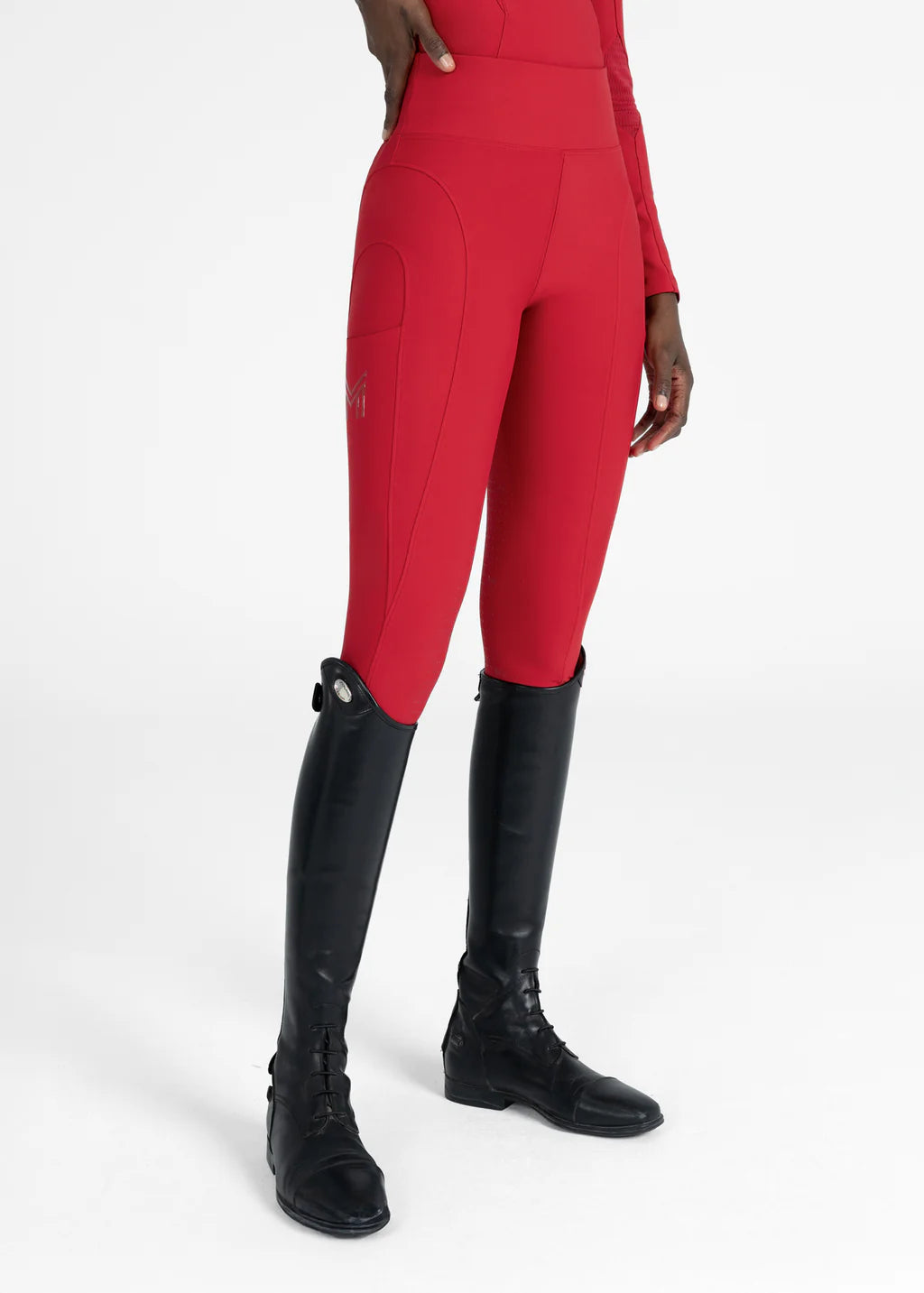 Fullgrip Reitleggins Outline Grenadine