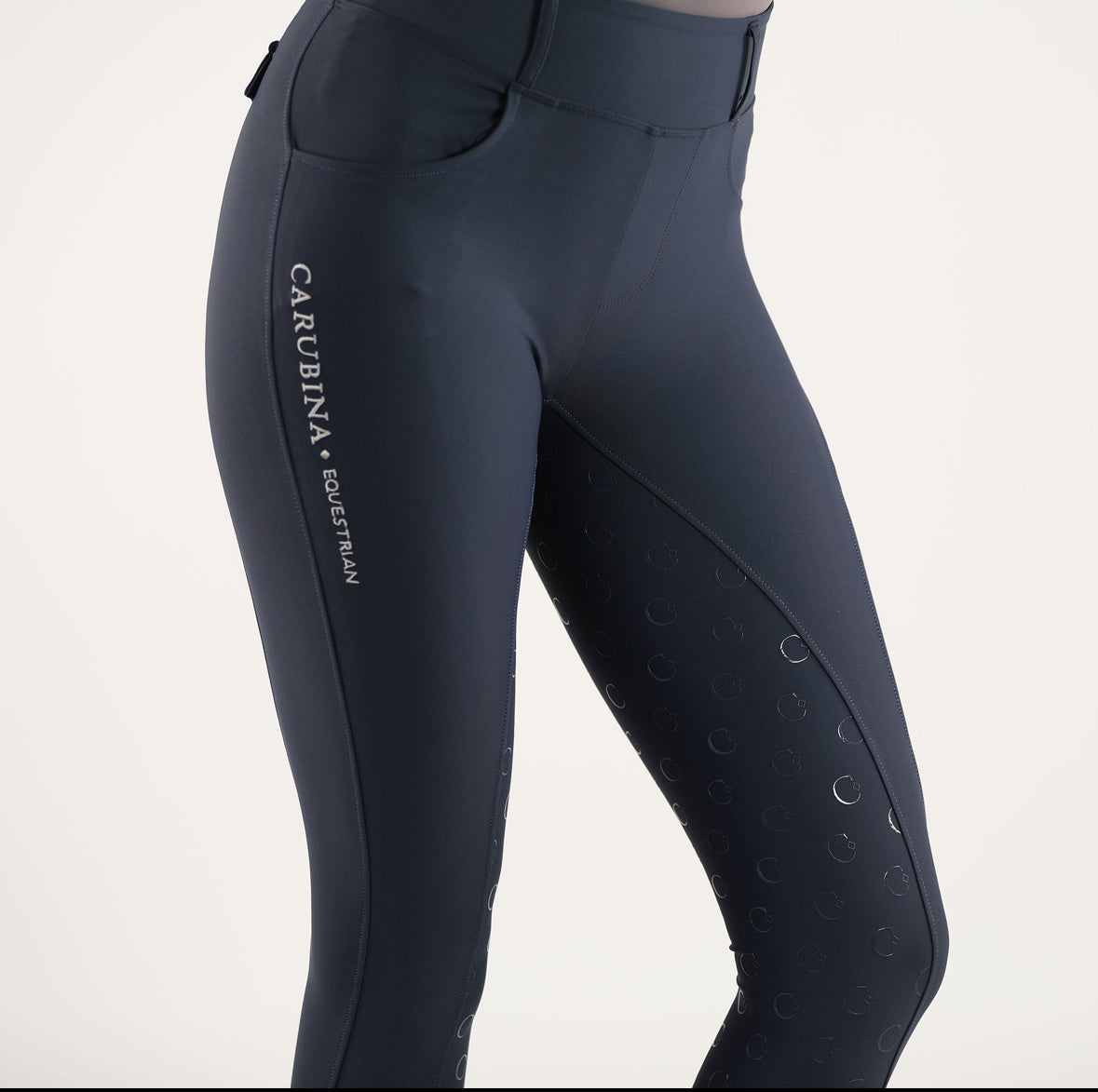 Reitleggins Carosie fullgrip Navy