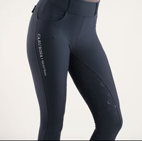 Reitleggins Carosie fullgrip Navy