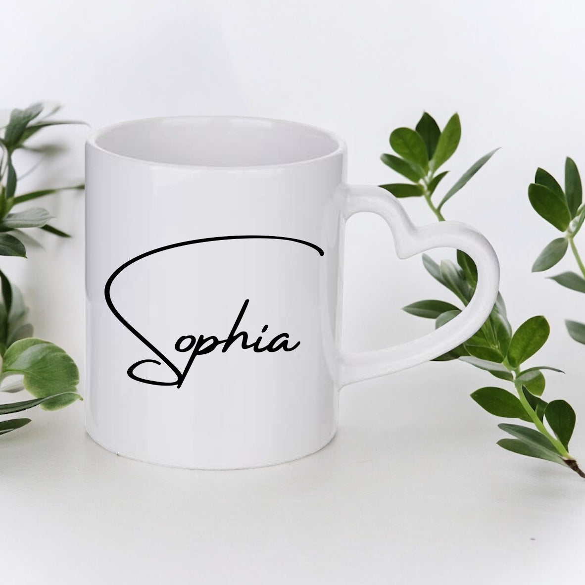 Individuelle Tasse Simple Heart