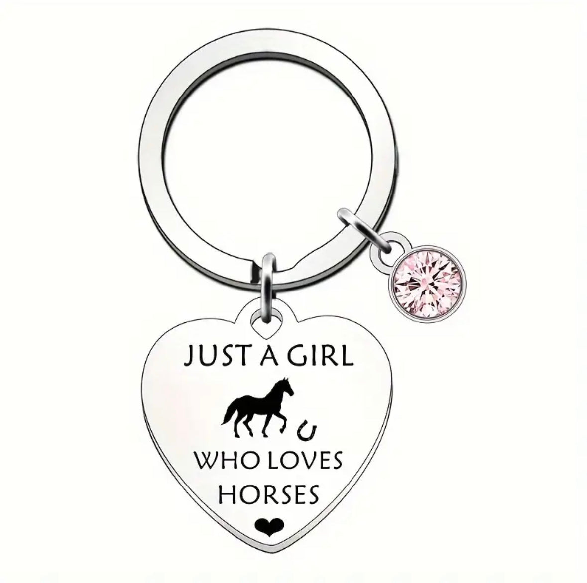 Edelstahl Schlüsselanhänger Script