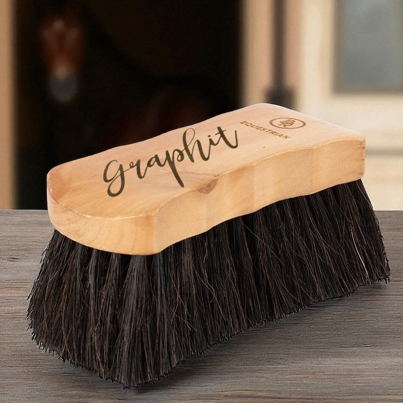 Premium Rosshaarbürste – personalisierbar