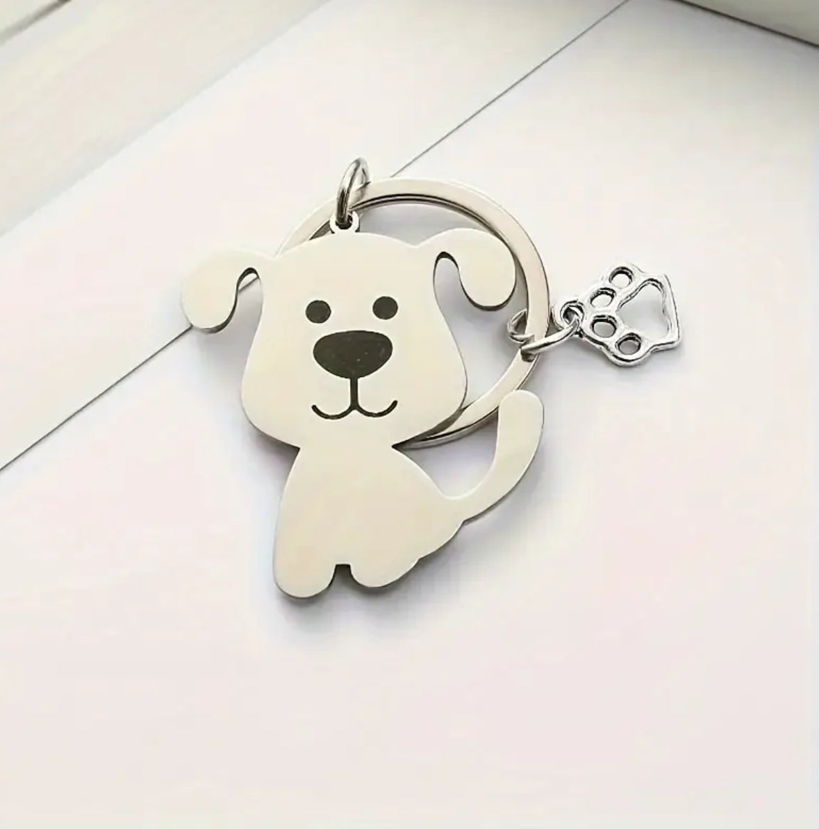 Cartoon Dog Keychain