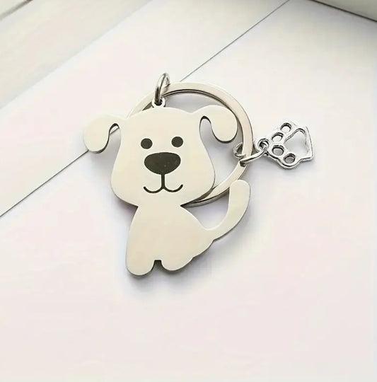 Cartoon Dog Keychain