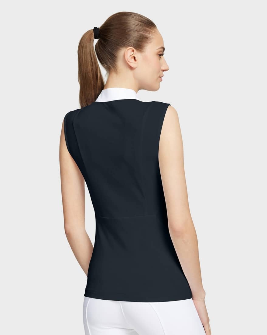 Sleeveless Turniershirt Jasmine Navy