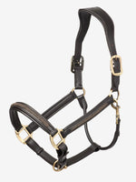 Lederhalfter Crystal Brown