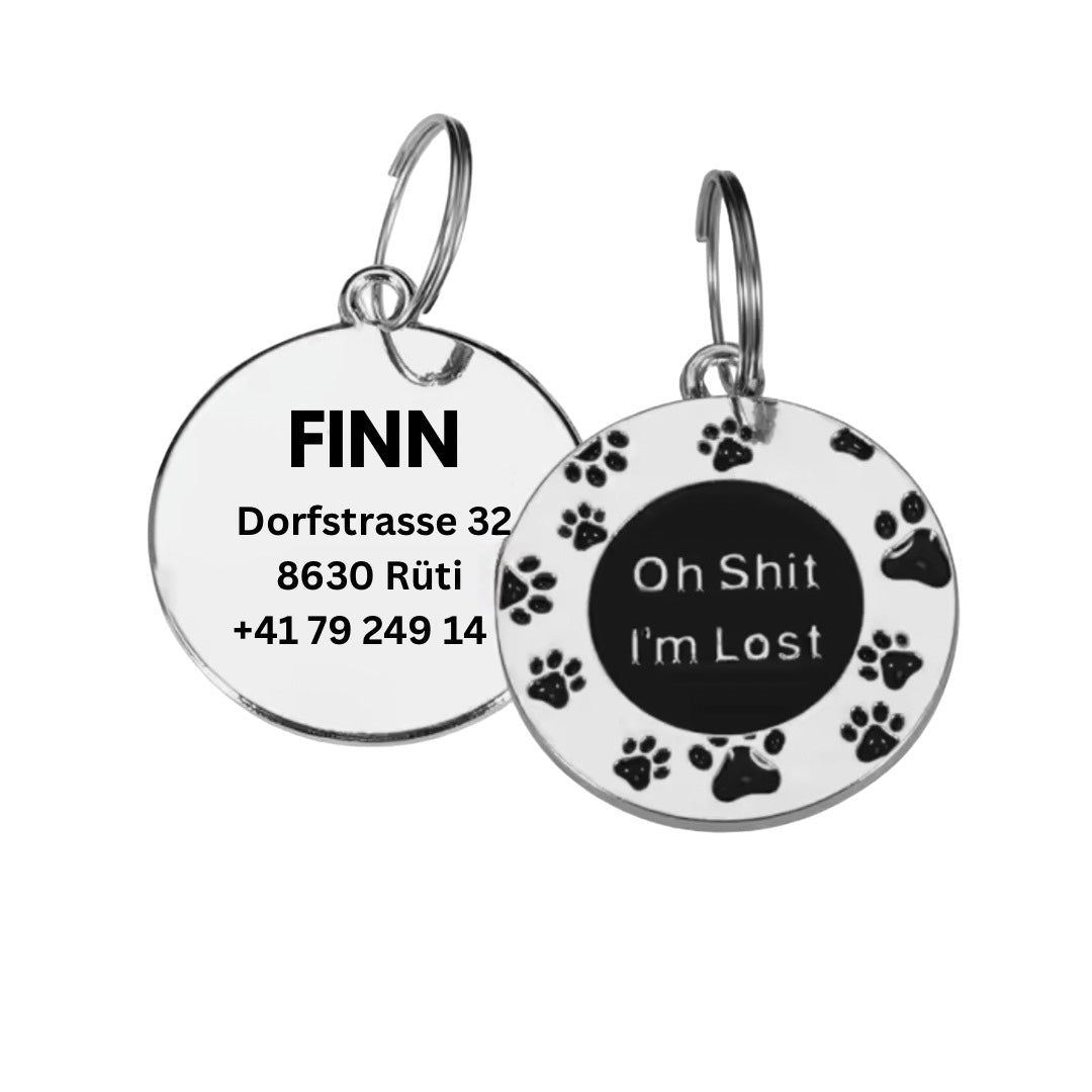 Oh Sh*** I‘m lost Secure Tag