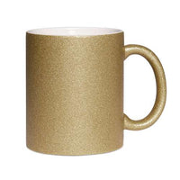 Individuelle Glitzertasse Unique