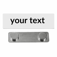 Magnet-Namensschild individuell graviert
