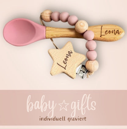 Baby Löffel individuell graviert
