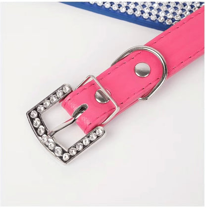 Hundehalsband Glitter Chic Black