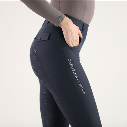 Reitleggins Carosie fullgrip Navy