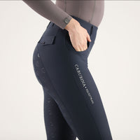 Reitleggins Carosie fullgrip Navy