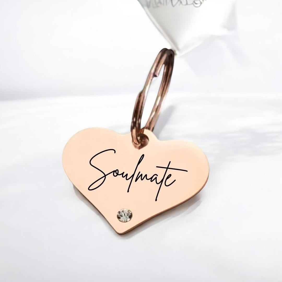 Herz Crystal individuell graviert