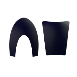 Cromo 2.0 Front & Back Leather Blue Royal