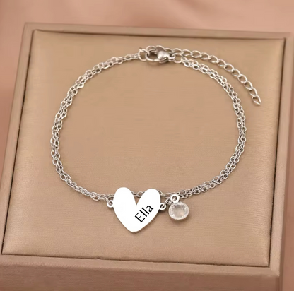 Armband Valentine individuell graviert