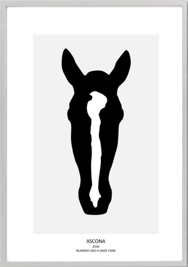 Pferdeportrait inkl. Druck und Rahmen A2 (42 x 59.4cm)