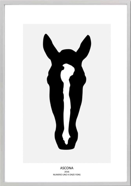 Pferdeportrait inkl. Druck und Rahmen A2 (42 x 59.4cm)