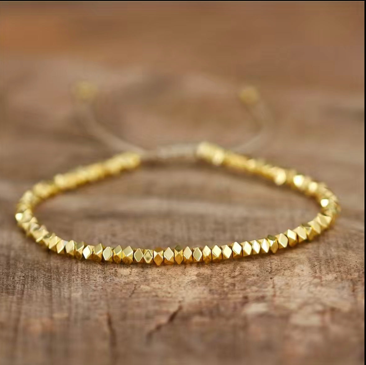 Hämatitperlen Armband