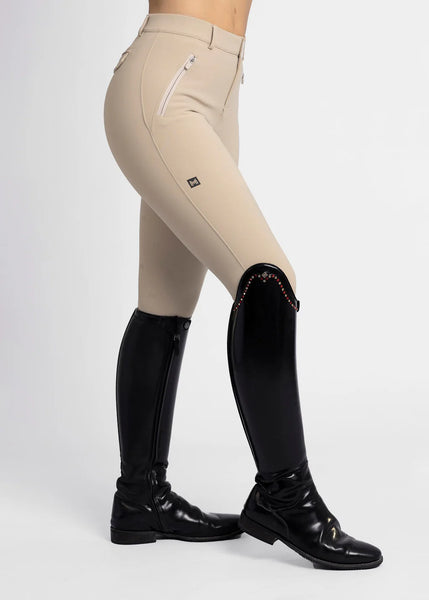 Fullgrip Reithosen Geo Beige