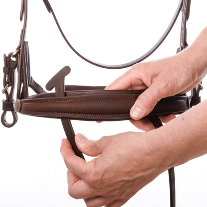 Trense Caliano geöltes Leder