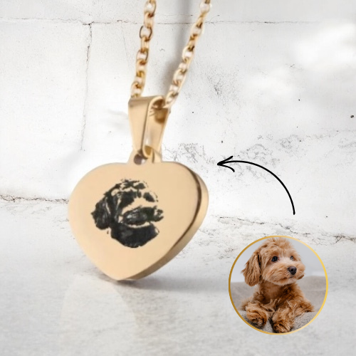 Halskette Love Dog & Cat individuell graviert