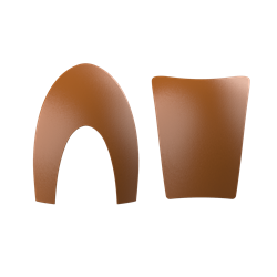 Cromo 2.0 Front & Back Leather Beige