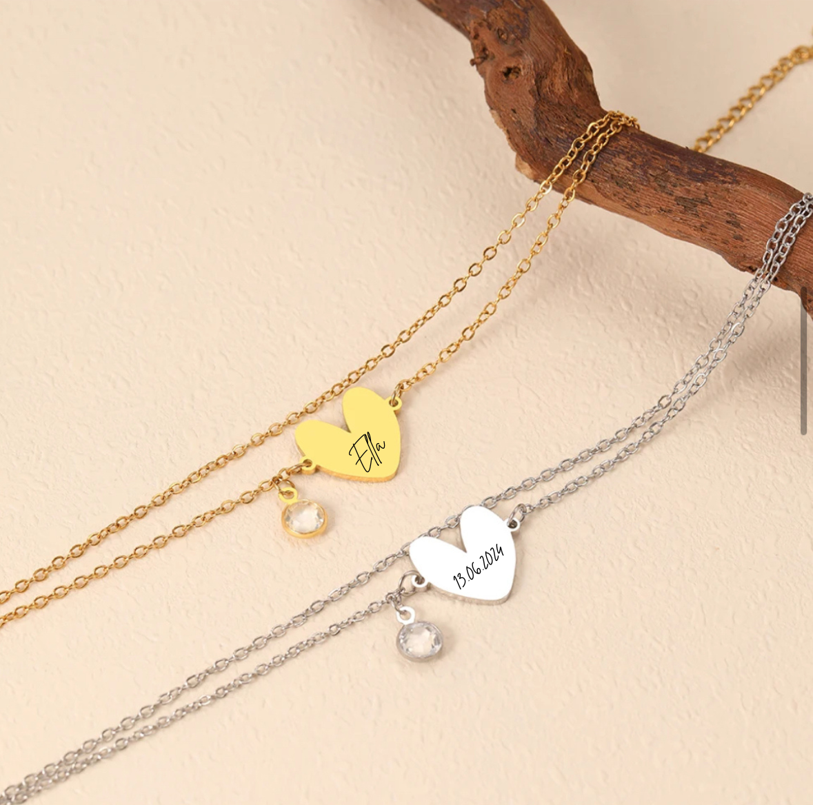 Armband Valentine individuell graviert