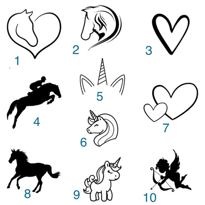 Individueller Glitzer-Thermosbecher Unique