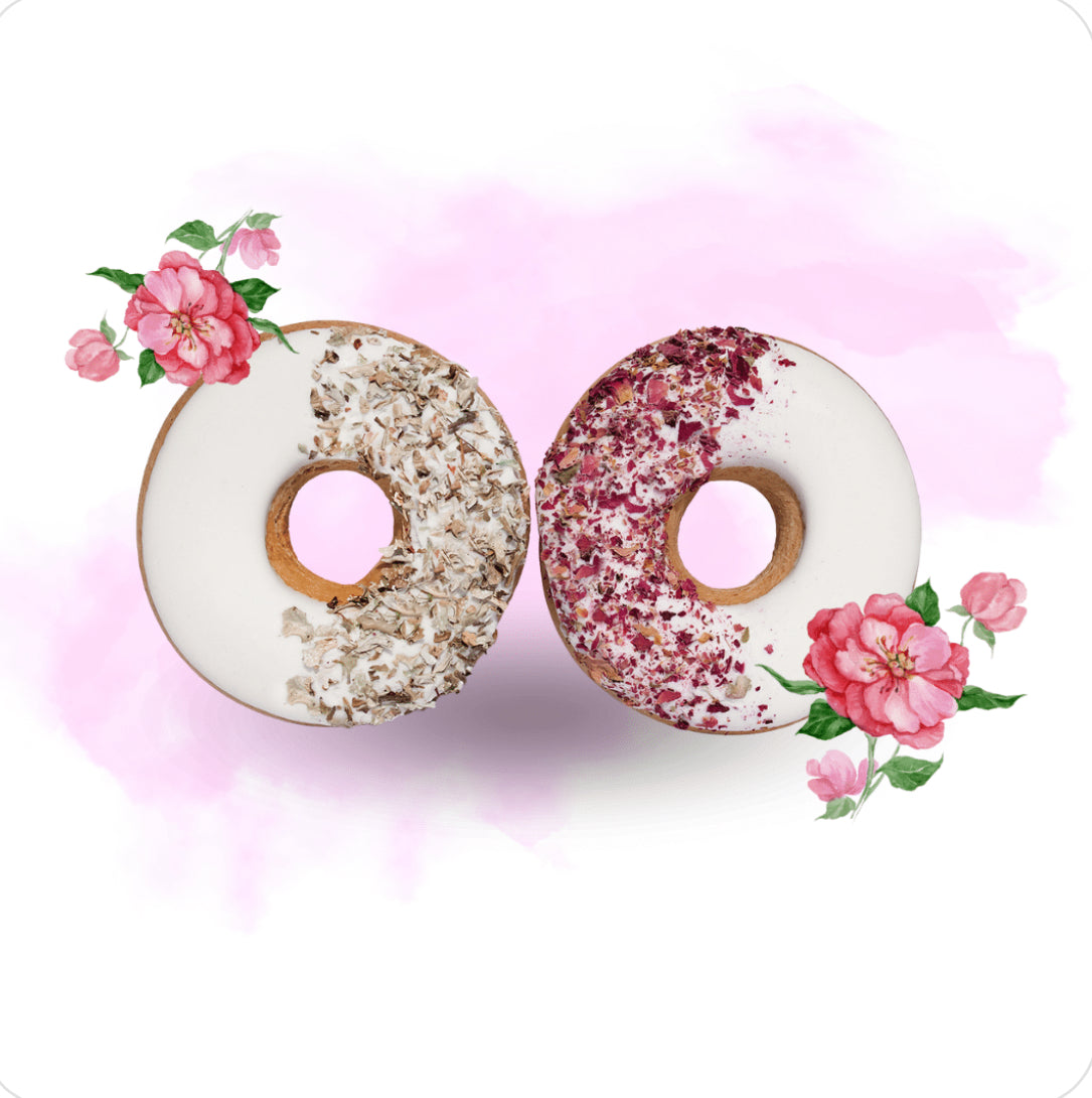 🌹Candy Horse Donuts - rose petal + iceland moss